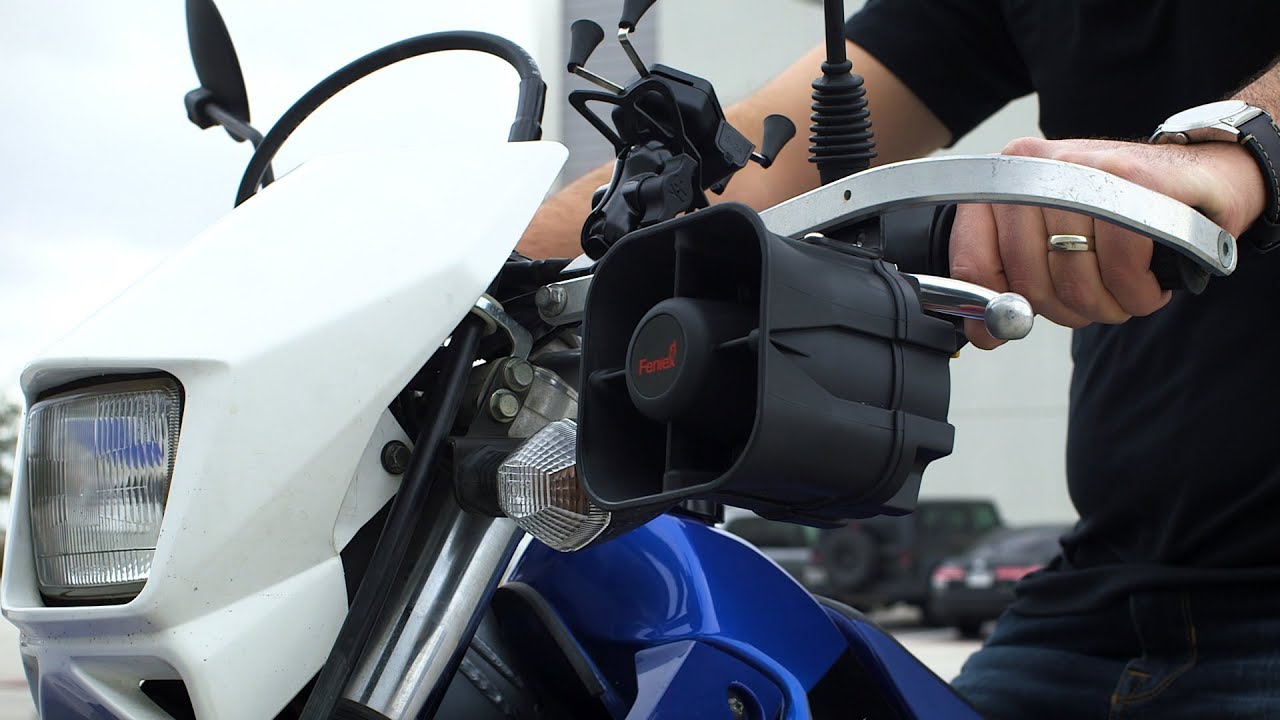 Mounting the Feniex Titan 30w On a Motorcycle