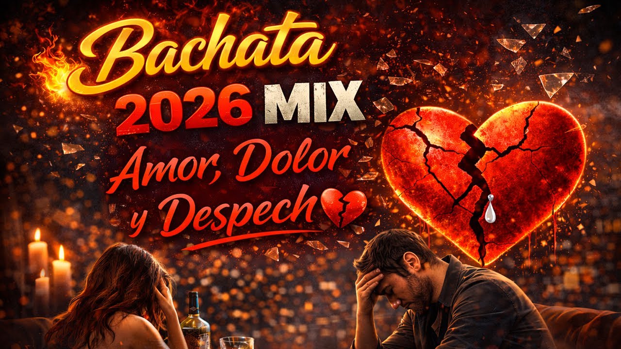 Bachata 2026 Mix – Amor, Dolor y Despecho 🔥💔👍 No olvides suscribirte, dar like y compartir