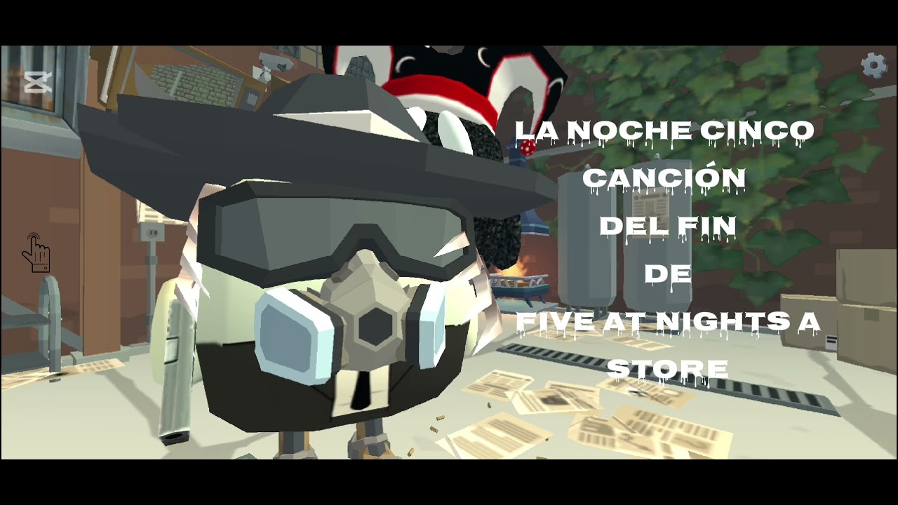 El fin de five at nights a store(Música de five at nights store)hecho por Capcut 