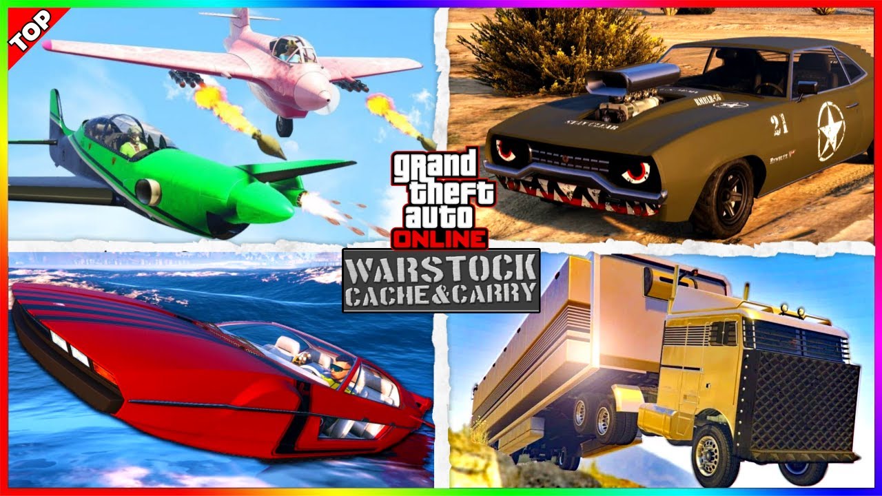 GTA ONLINE 2023|TOP: 10 MEJORES VEHICULOS de WARSTOCK!