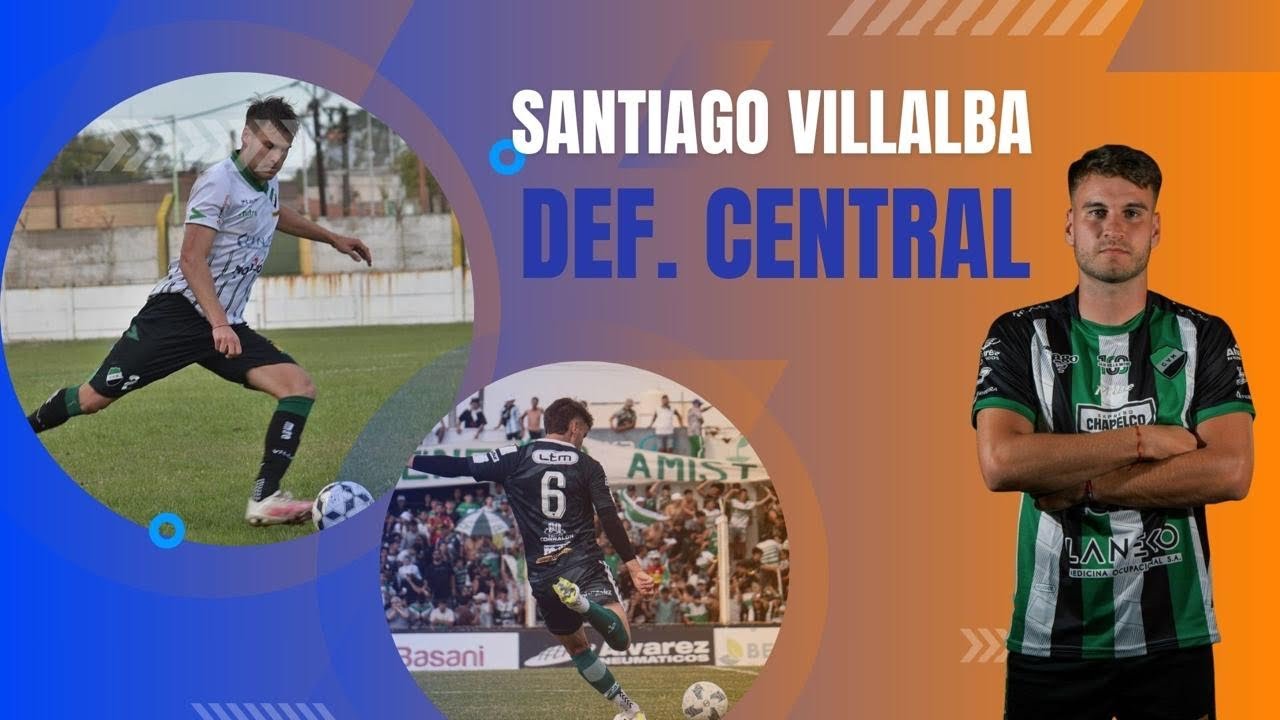 Santiago Villalba - Defensor Central - Highlights 2025 