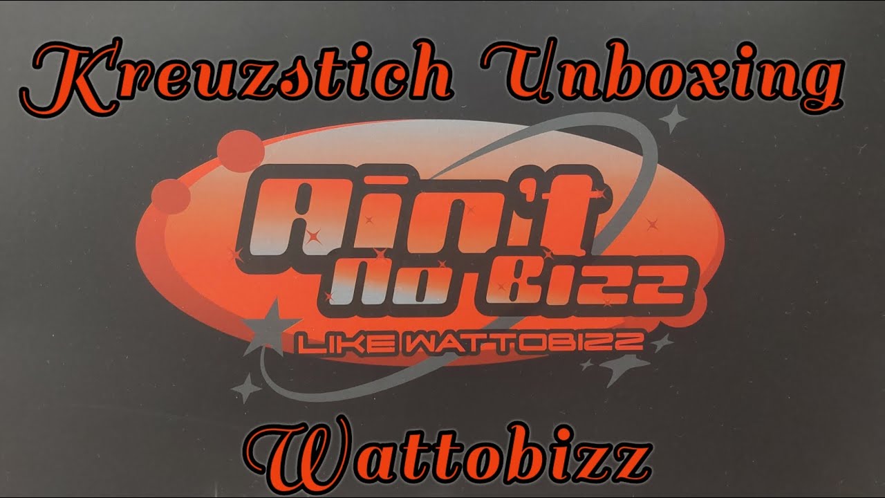 Kreuzstich Unboxing Wattobizz 🛍 - Meine Auktionsgewinne #wattobizz