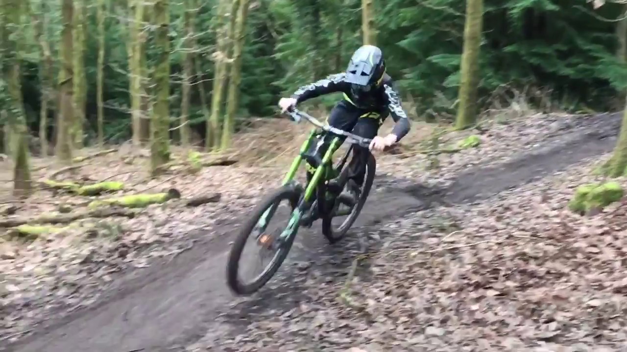 Forest of Dean MTB Raw Clips [SKI RUN]