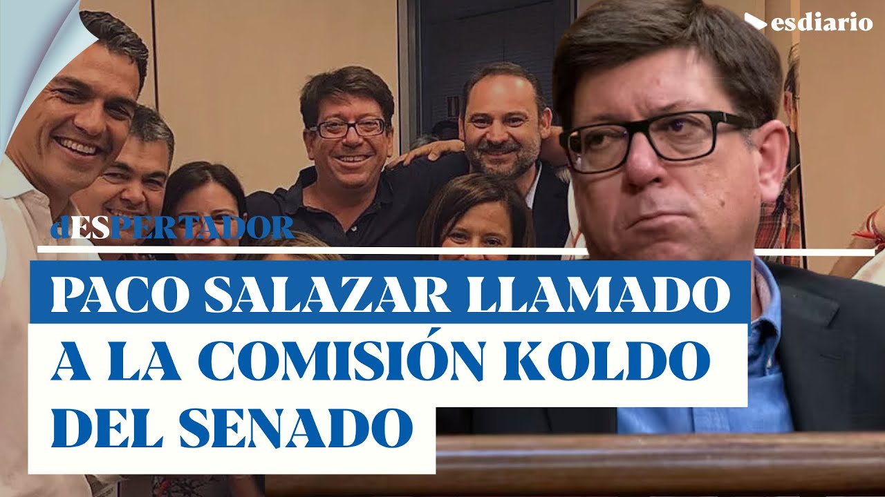 Paco Salazar: el presunto acosador del PSOE se las verá con la Comisión Koldo del Senado | ESdiario