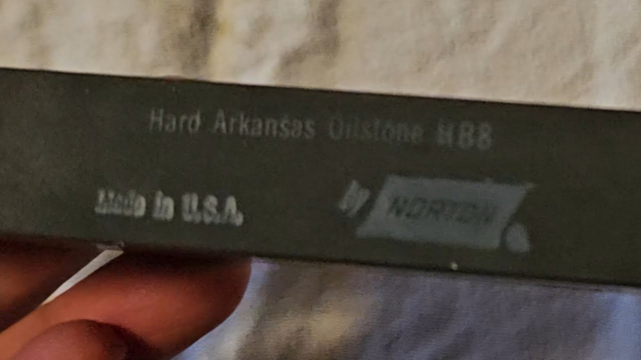 Quick look at a Translucent Black Arkansas Stone