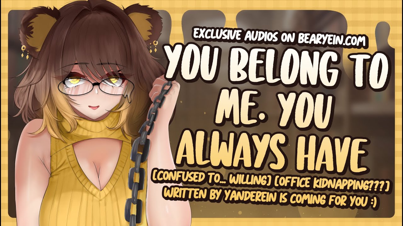 🐻 Yandere Coworker kidnaps and locks you in a room with her | Audio Roleplay F4M