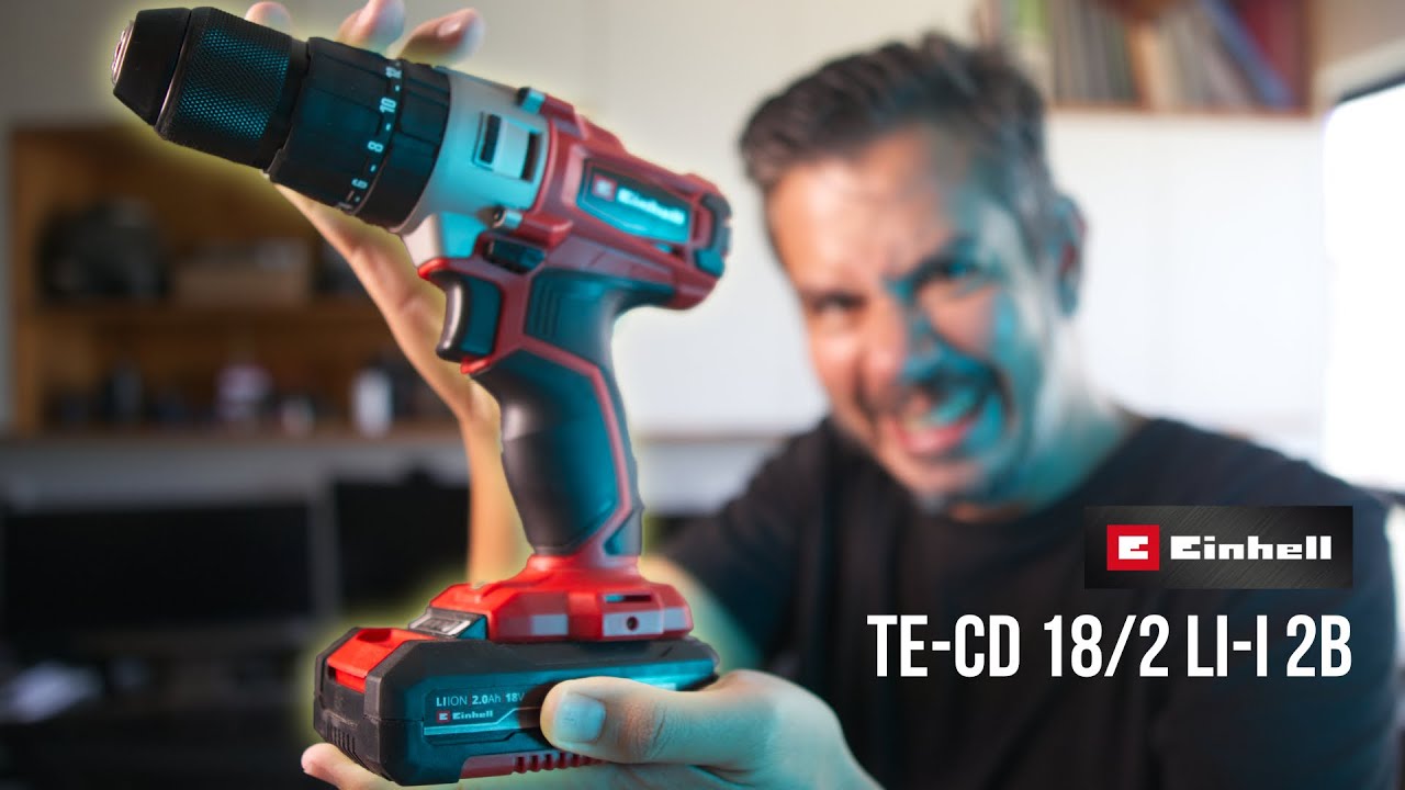 Parafusadeira e furadeira de impacto Einhell TE CD 18/2 LI-I 2B
