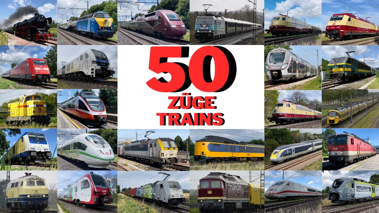 🔴 50 trains in 20 minutes 🔴