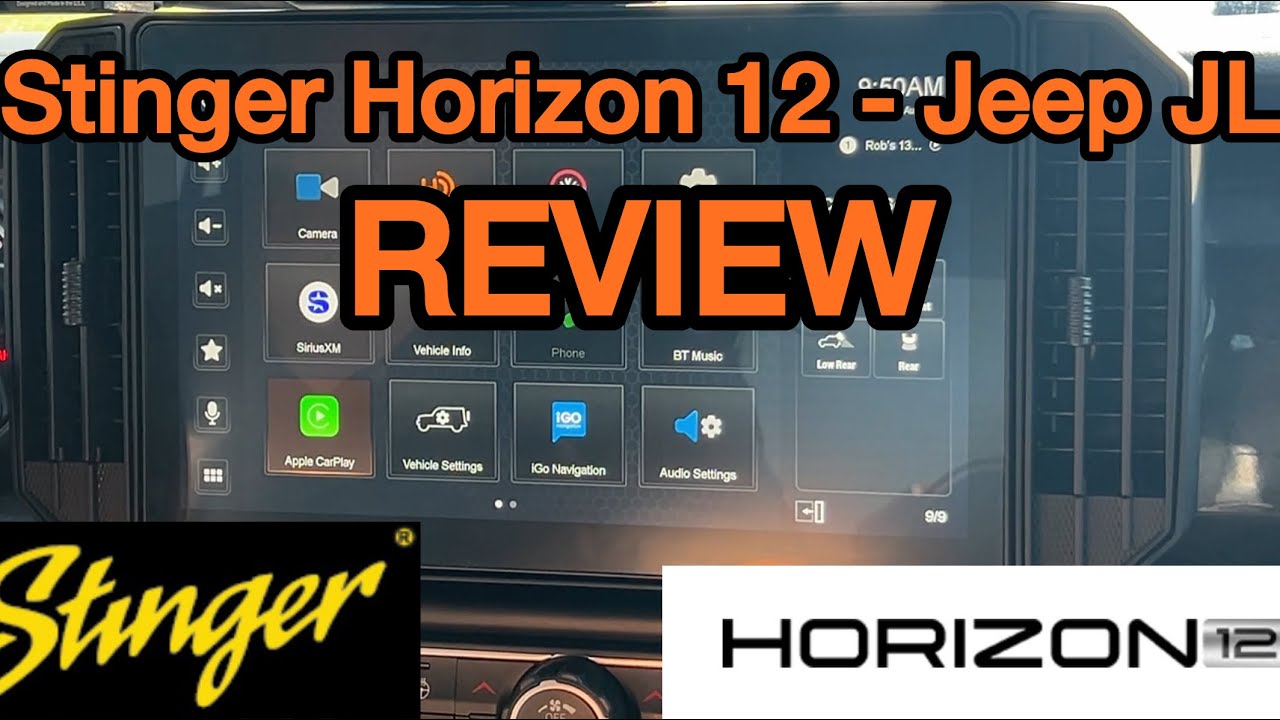 Stinger Horizon 12 Review - Jeep JL