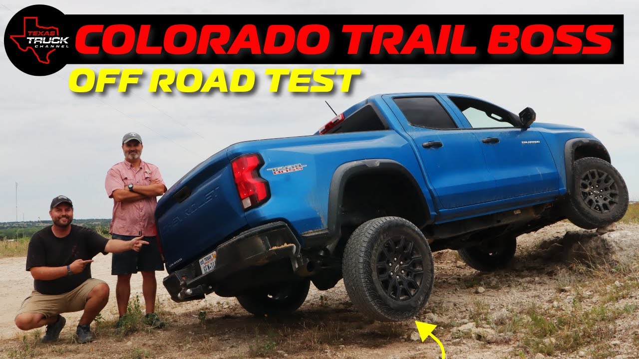 Хорош ли новый Chevrolet Colorado TRAIL BOSS на бездорожье? — TTC Hill Test