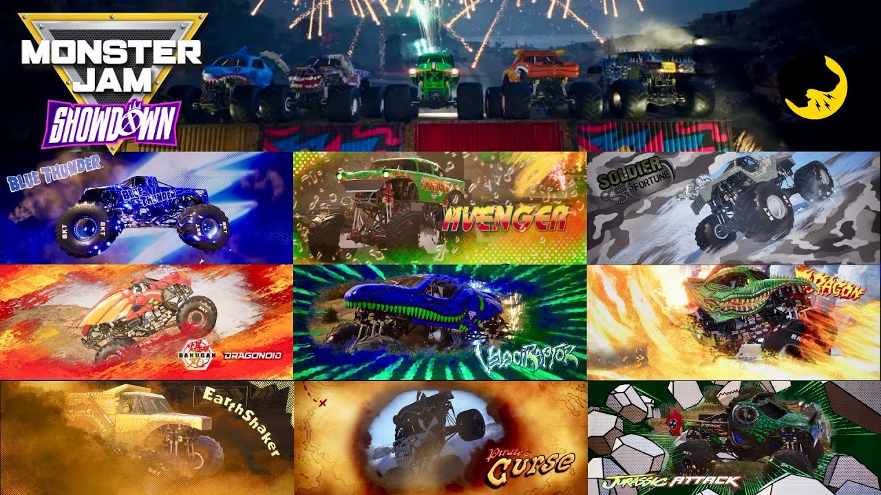 Monster Jam Showdown | Every Boss Race + The Final Showdown