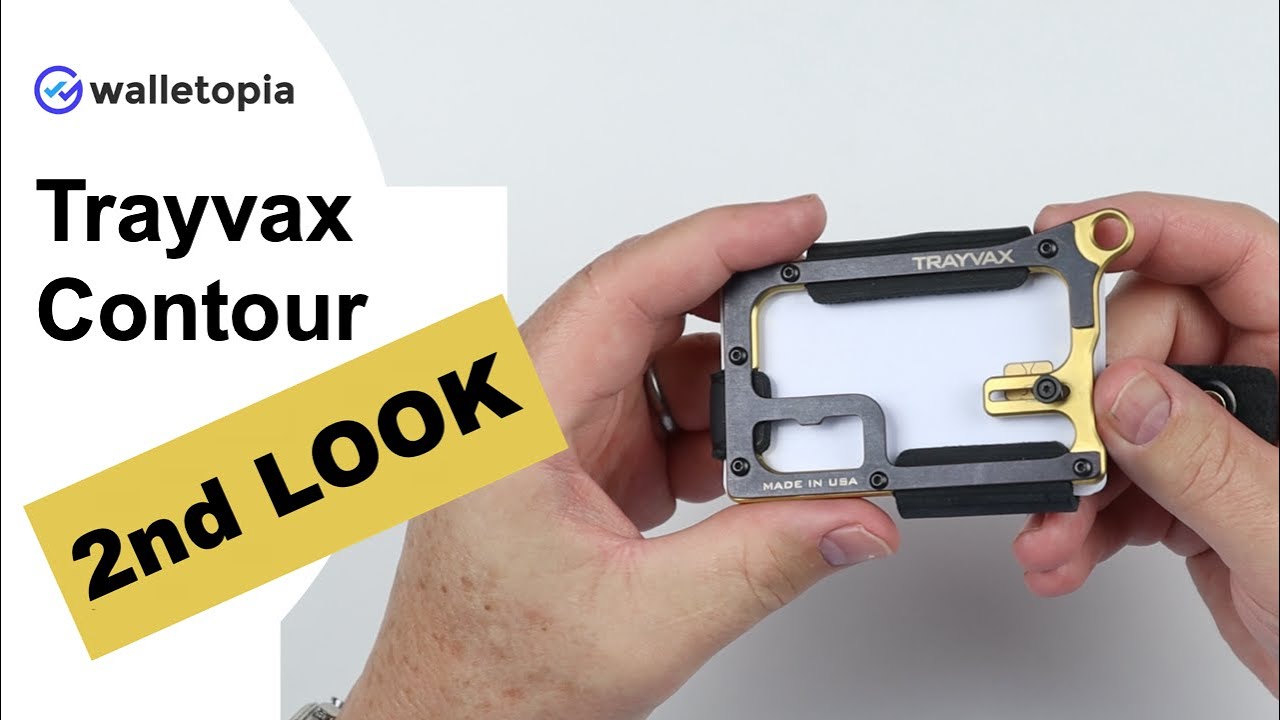 Trayvax Contour wallet; second look, still so good!