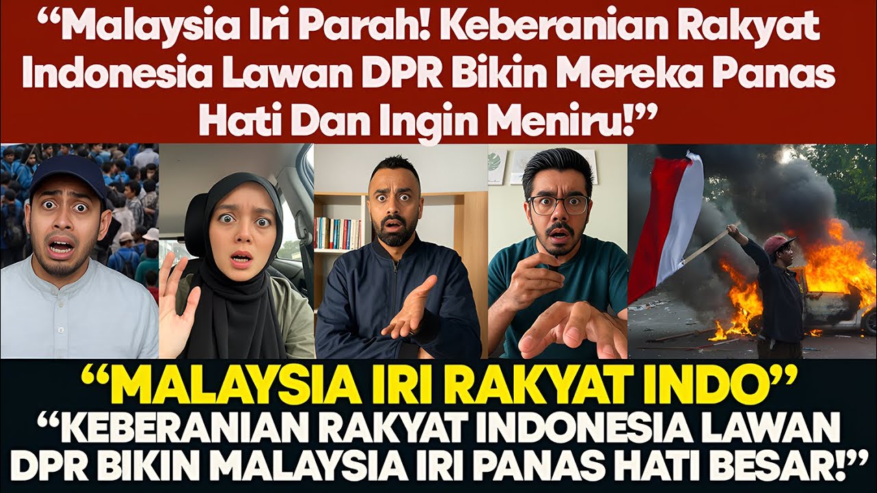 Heboh! Orang Malaysia Iri Lihat Keberanian Rakyat Indonesia! Ingin Bangsanya Meniru!