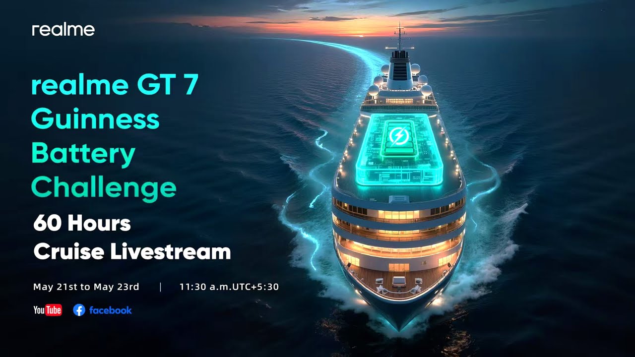 realme GT 7 Guinness Battery Challenge