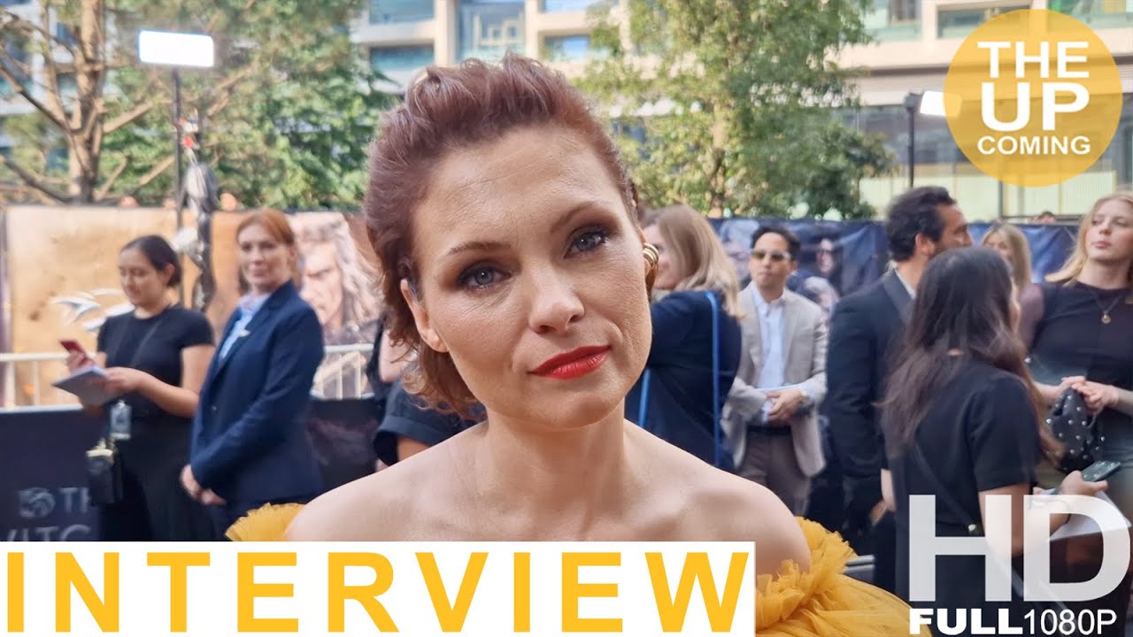 MyAnna Buring on The Witcher season 3 London premiere