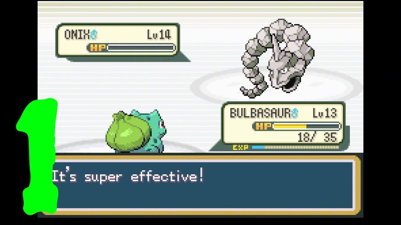 Pokémon LeafGreen Gameplay #1 ~ Viridian Forest/Pewter City Gym