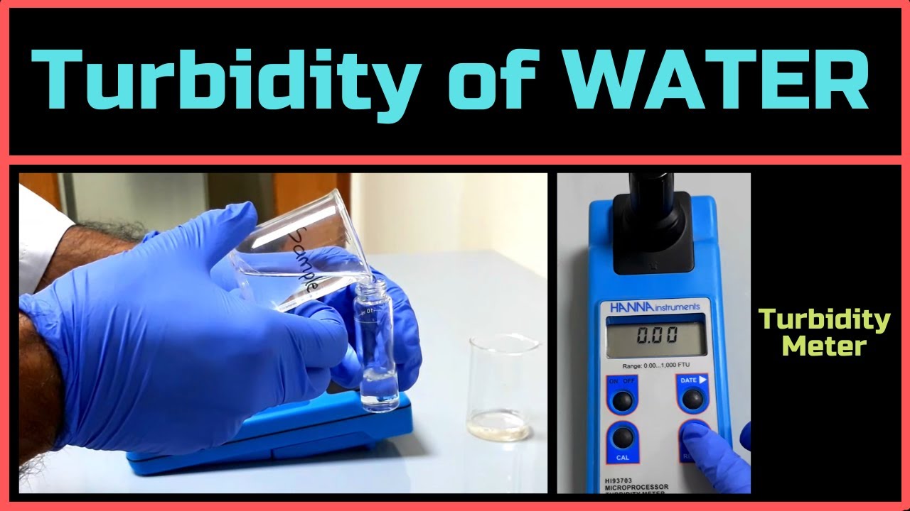 Определение мутности пробы воды | Полная процедура | Нефелометр | HI93703