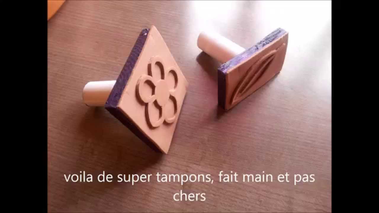Tampons fait main