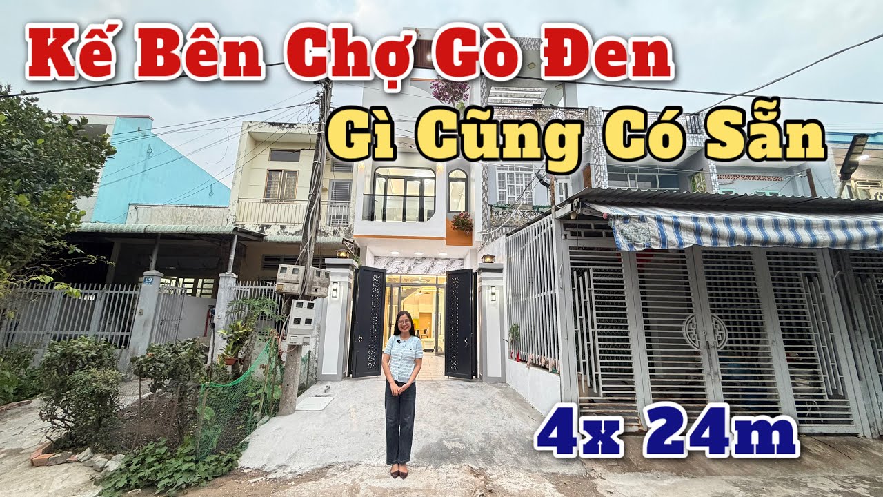 BÁN NHÀ VỊ TRÍ ĐẮC ĐỊA ĐI 3 BƯỚC CHÂN ĐẦY ĐỦ TIỆN ÍCH 😢Đường nhựa lớn tặng nội thất gần chợ