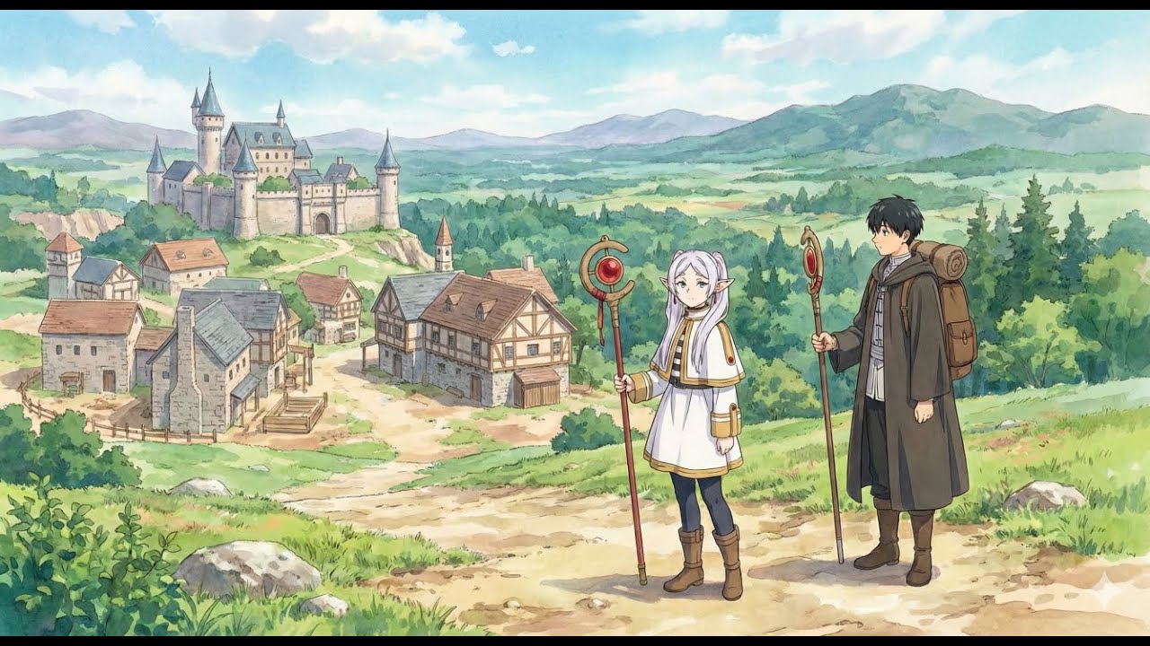 POV: You’re Frieren’s Companion - 1 Hour of Relaxing Frieren OST Music Compilation