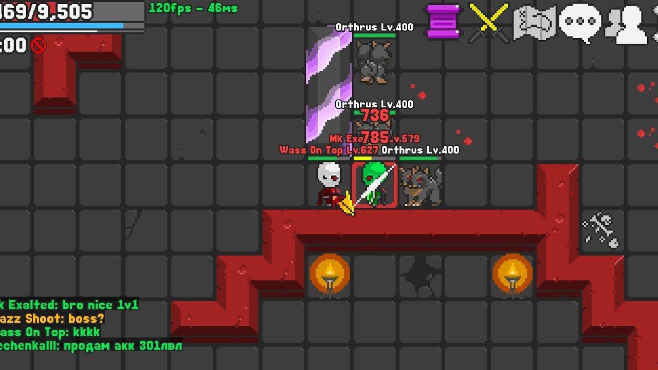 Rucoy Online:Destroying randoms 