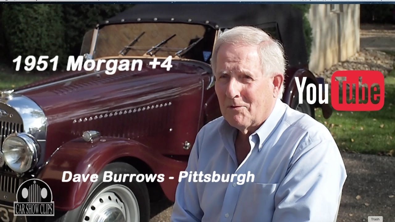 1951 Morgan +4, Flat Rad - Car Show Clips