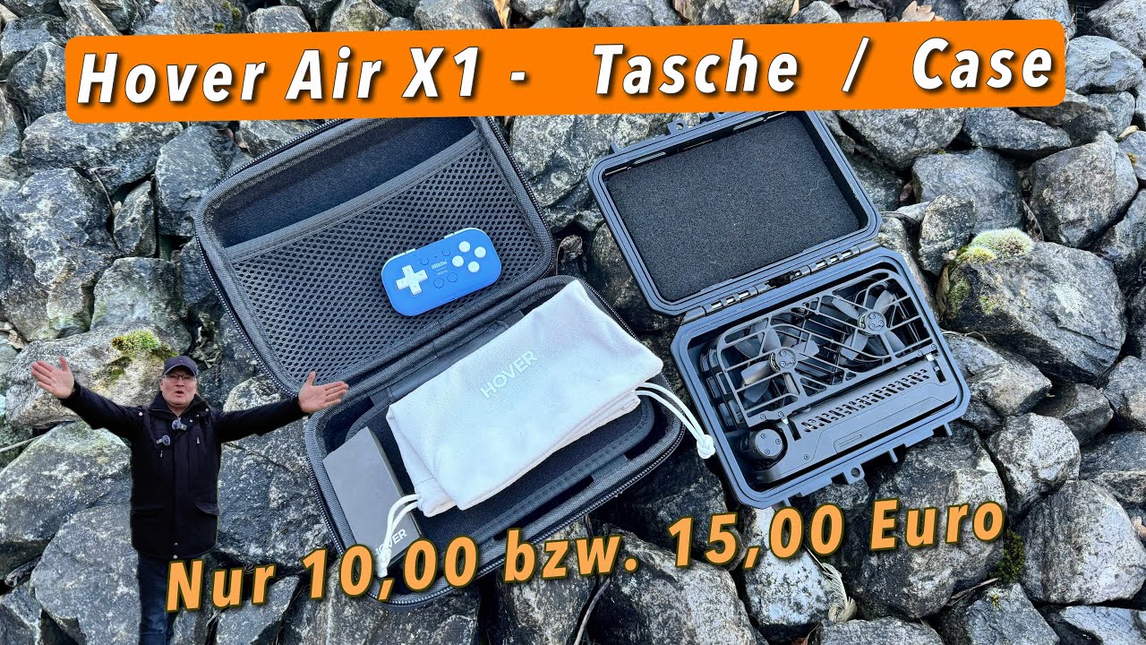 Hover Air X1 sicher transportieren - tolle Tasche / Case  zum kleinen Preis!