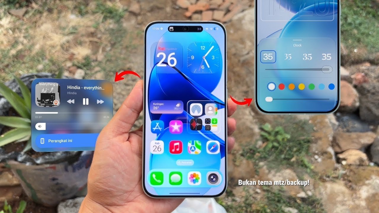 Tema iOS 27 resmi official tema store! Work all redmi, poco & xiaomi🔥