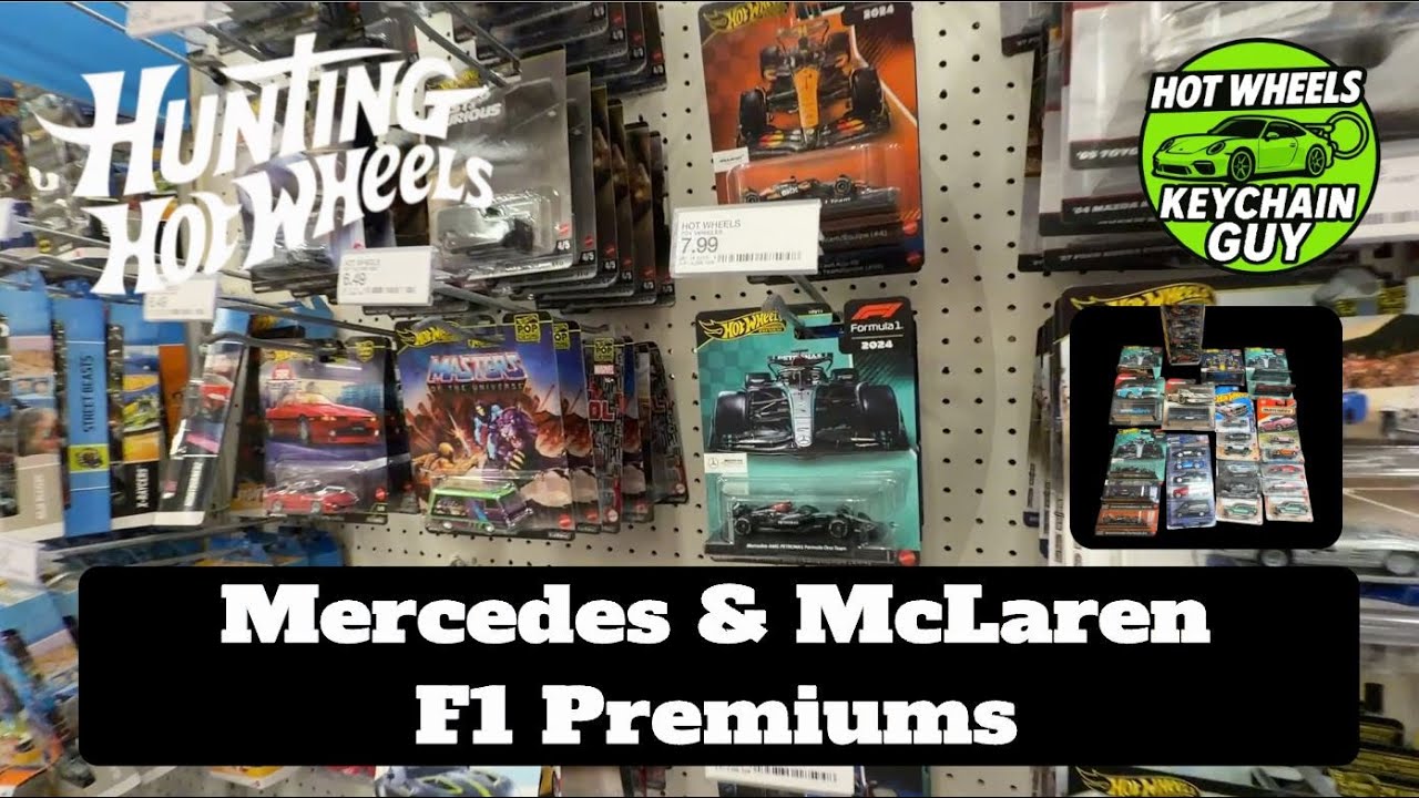 Hunting Hot Wheels Episode 13 - F1 Mercedes & McLaren Premiums