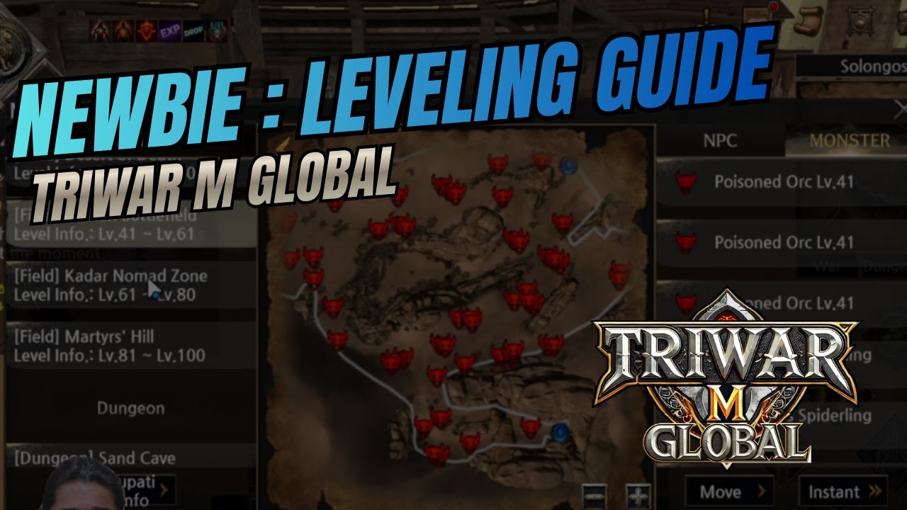 Newbie Leveling guide | Triwar M Global