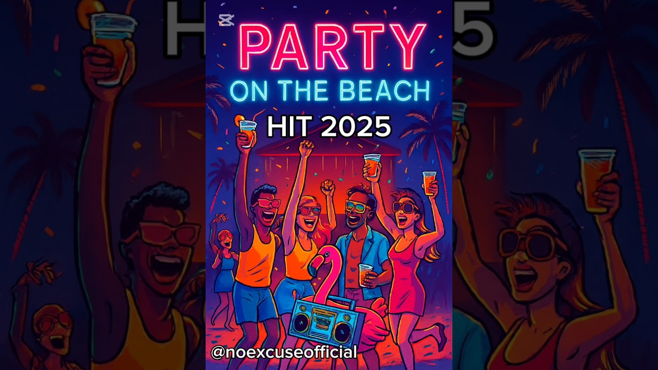 Party On The Beach (No Excuse) Hit 2025 @noexcuseofficial