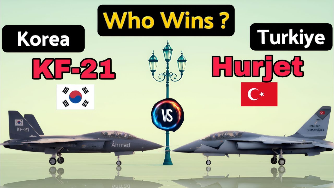 KF-21 Boramae 🇰🇷 vs Hürjet 🇹🇷 | 4.5-Gen Fighter vs Advanced Trainer Jet Comparison