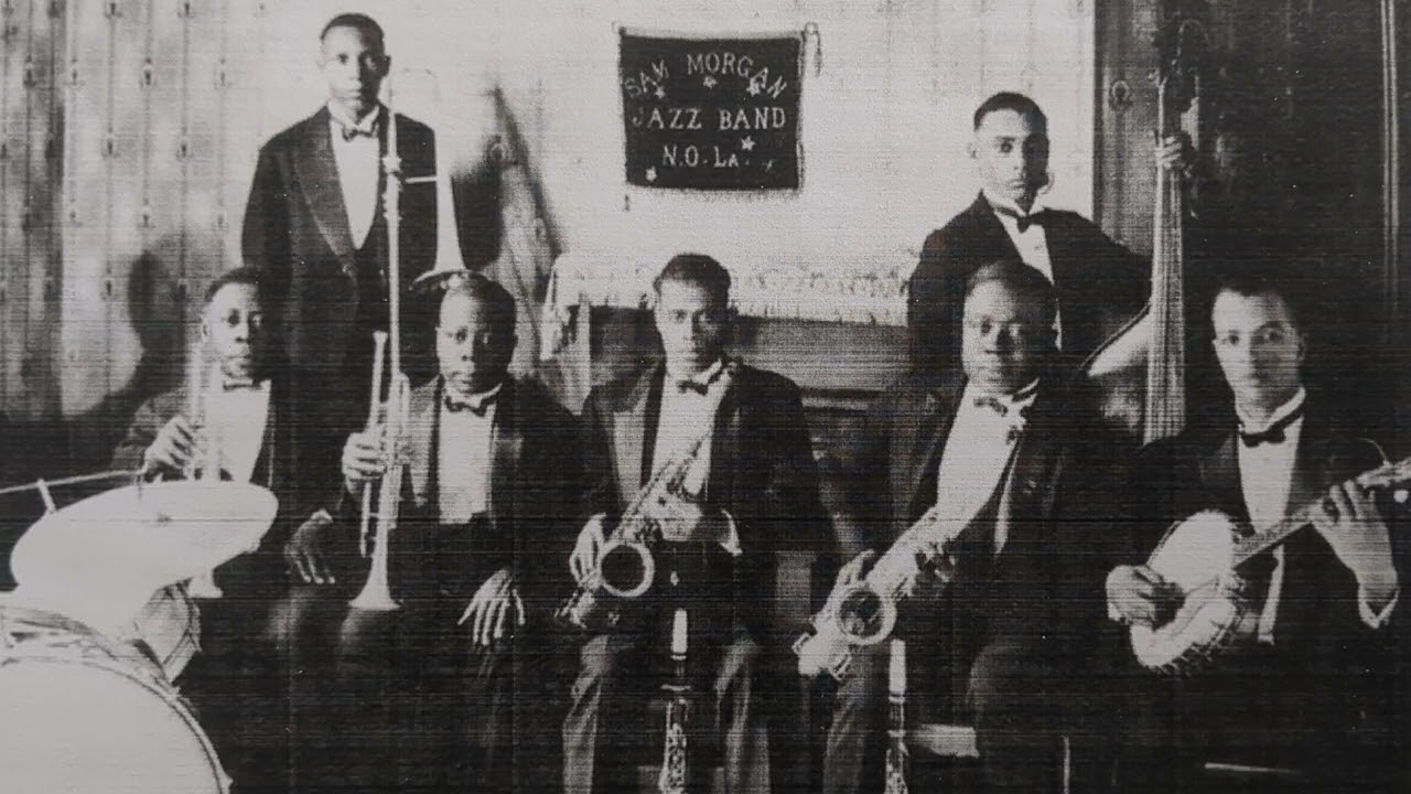 Steppin' On The Gas - Sam Morgan's Jazz Band - Columbia 14258-D
