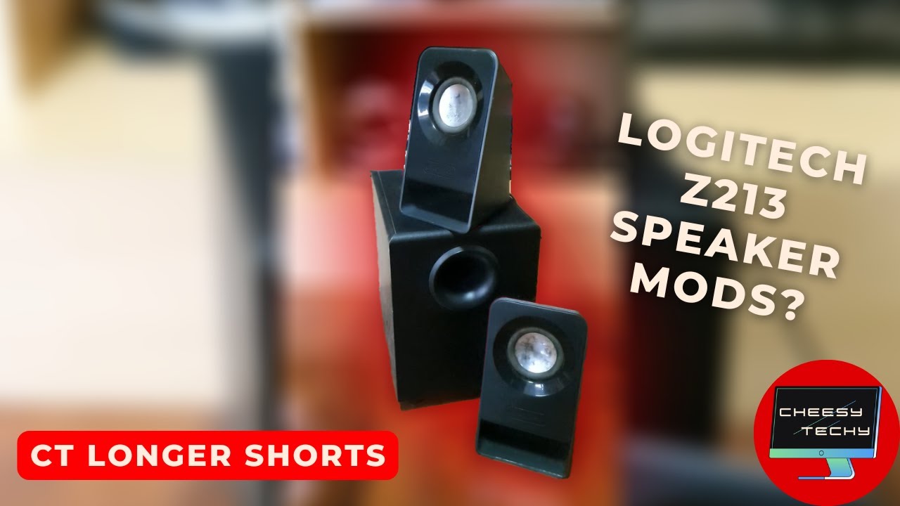 What I Modified/Repaired on My Logitech Z213 Speakers 