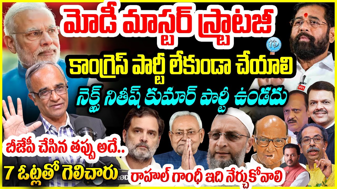 కాంగ్రెస్ పార్టీ లేకుండా చేయాలి Suresh Kochatil About Congress & BJP Politics | Modi Vs Rahul Gandhi