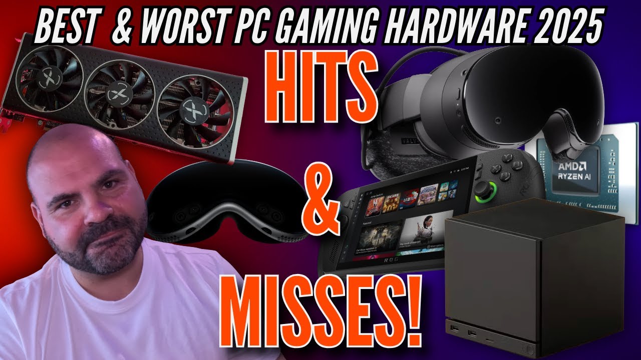 Игровое оборудование для ПК: хиты и провалы 2025 года