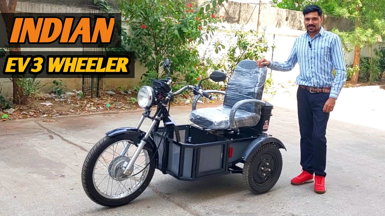 Made In India EV 3 Wheel Scooter | Best for handicap and Senior citizen people