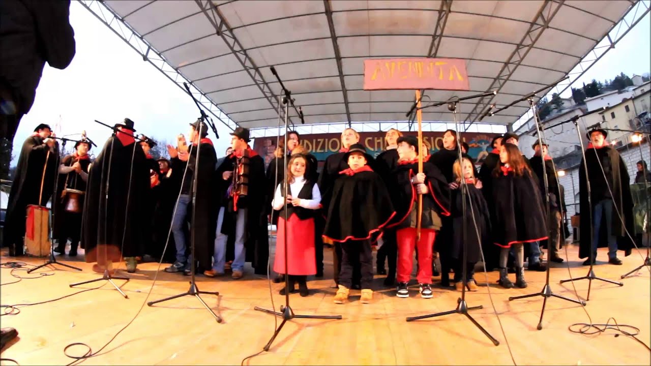 Pasquarelle - gruppo di Avendita - Cascia 19 gennaio 2014