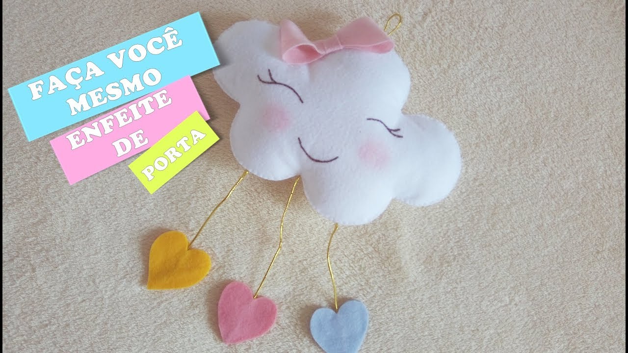 DIY: ENFEITE DE PORTA CHUVA DE AMOR