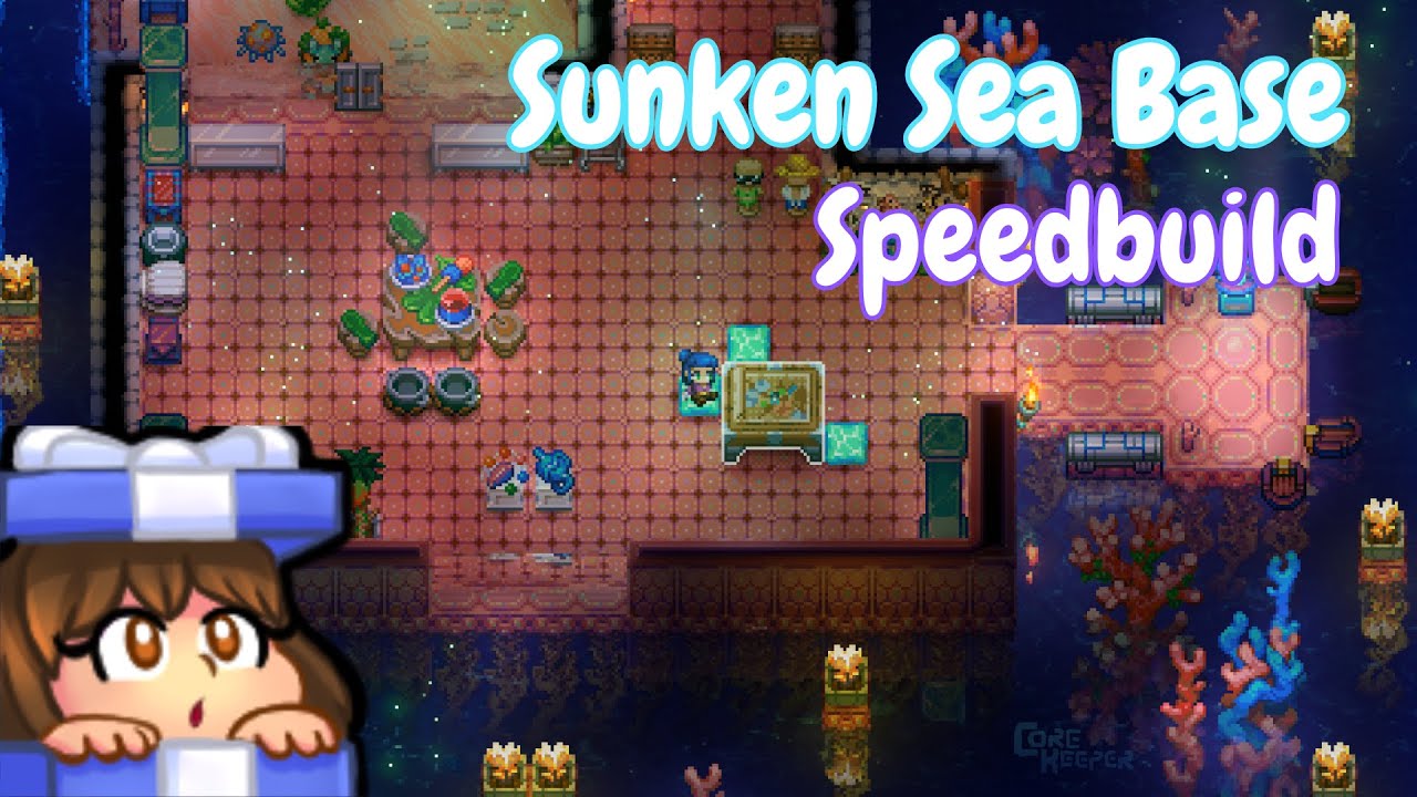 Sunken Sea Base // Core Keeper Speedbuild