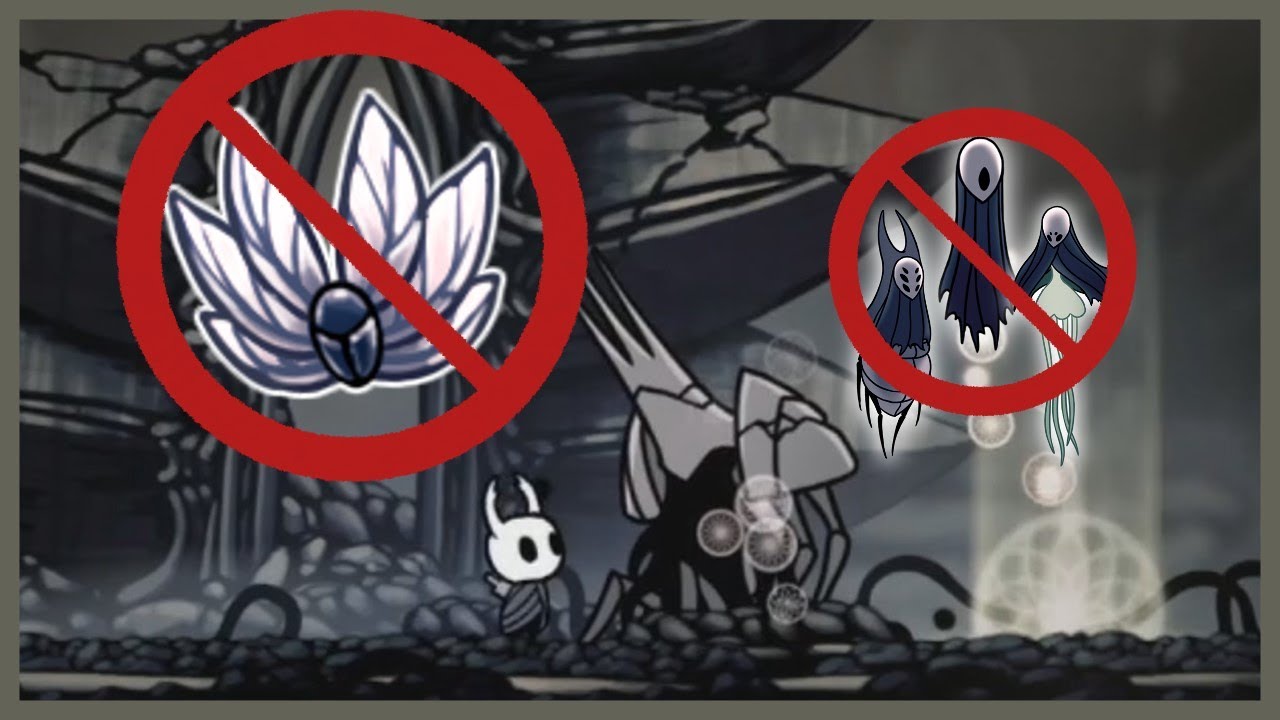 交叉路非汚染でどこまで行ける？挑戦してみた【ゆっくり実況ホロウナイト/Hollow Knight】
