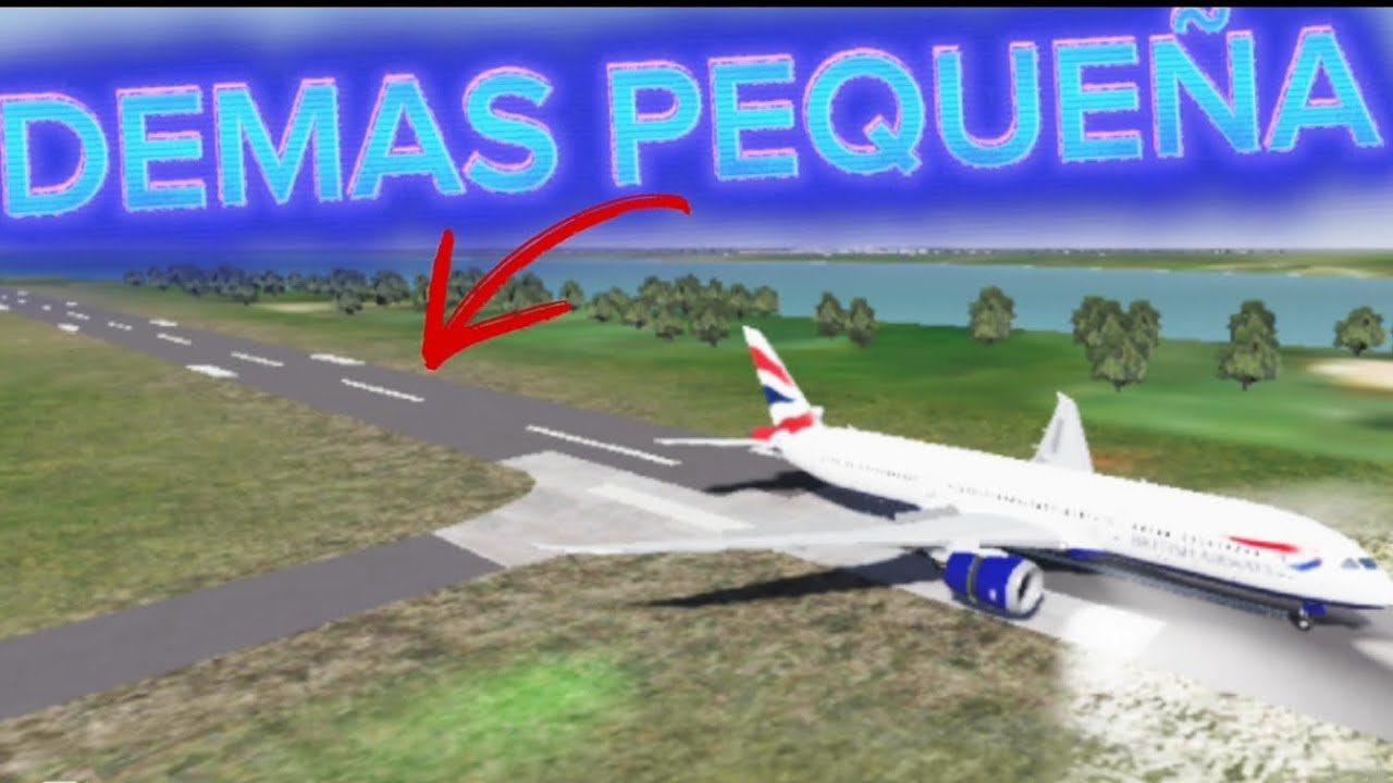 Avión gigante vs pista mini | Project Flight✈️