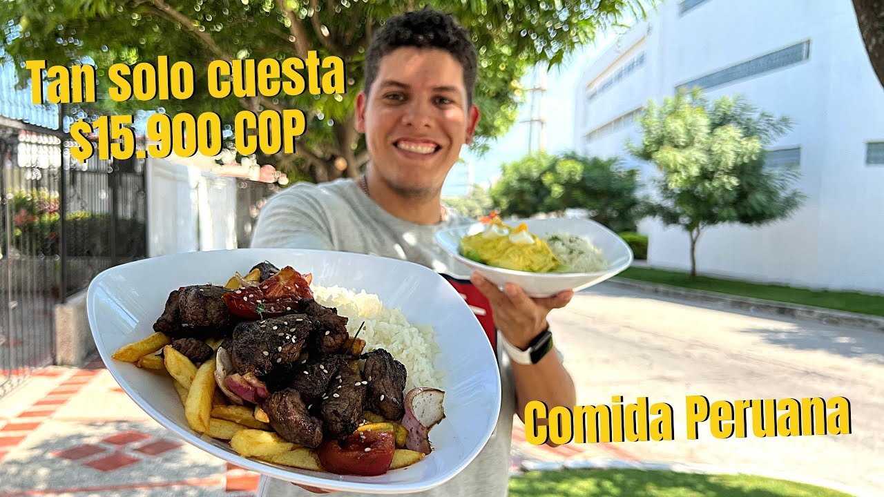 Descubri Un RESTAURANTE PERUANO clandestino en Barranquilla con LOMO SALTADO a $15.900 COP 😱