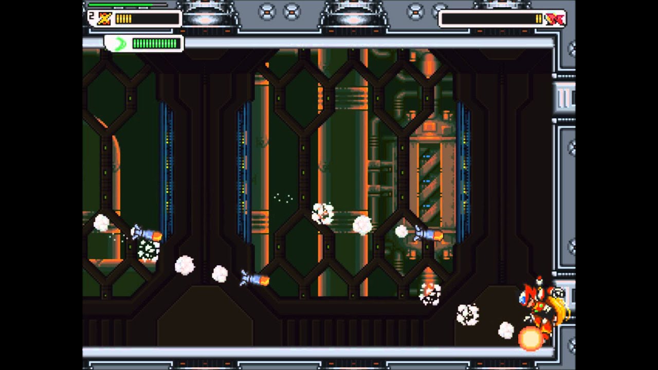 MegaMan X: Corrupted - Warfare Milodon Battle