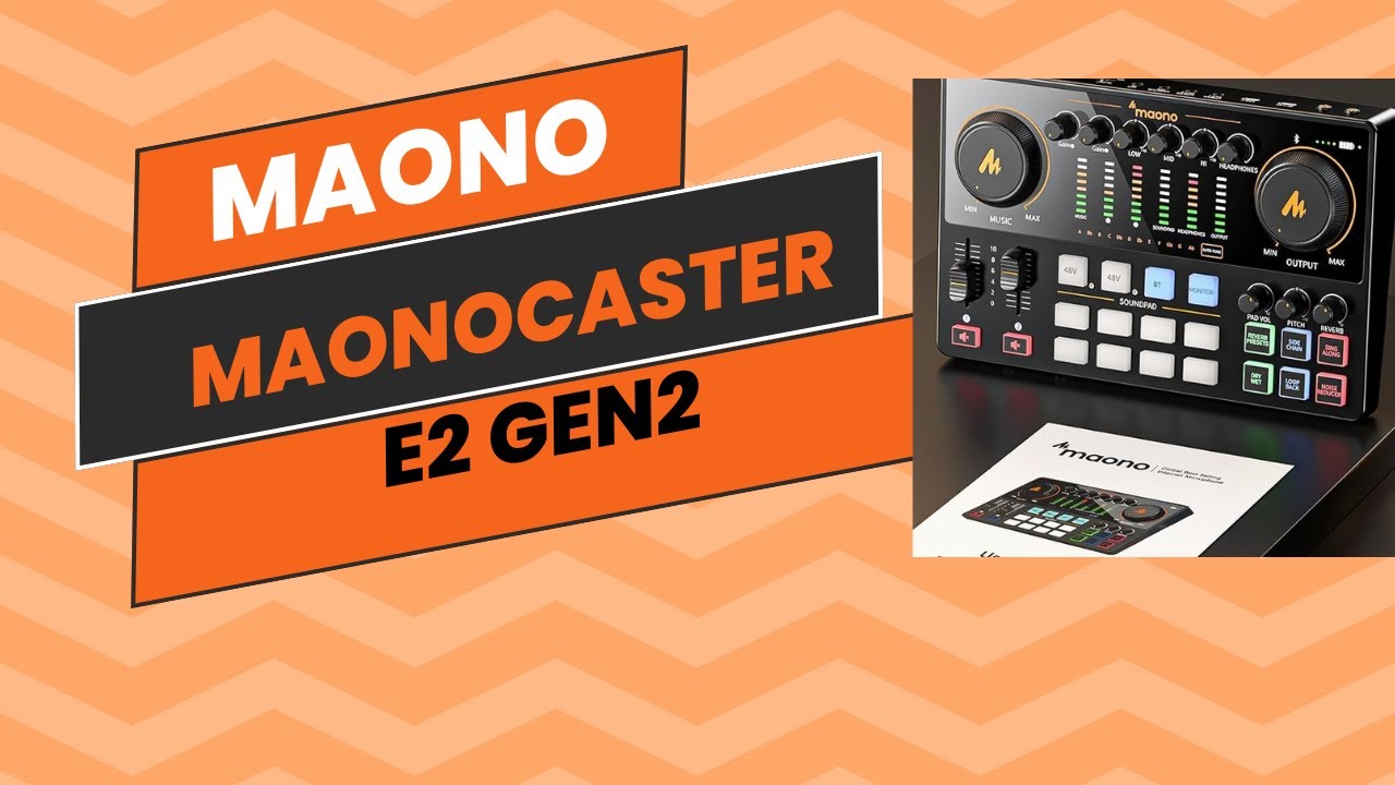 MAONO Podcast Equipment   MaonoCaster E2 Gen2