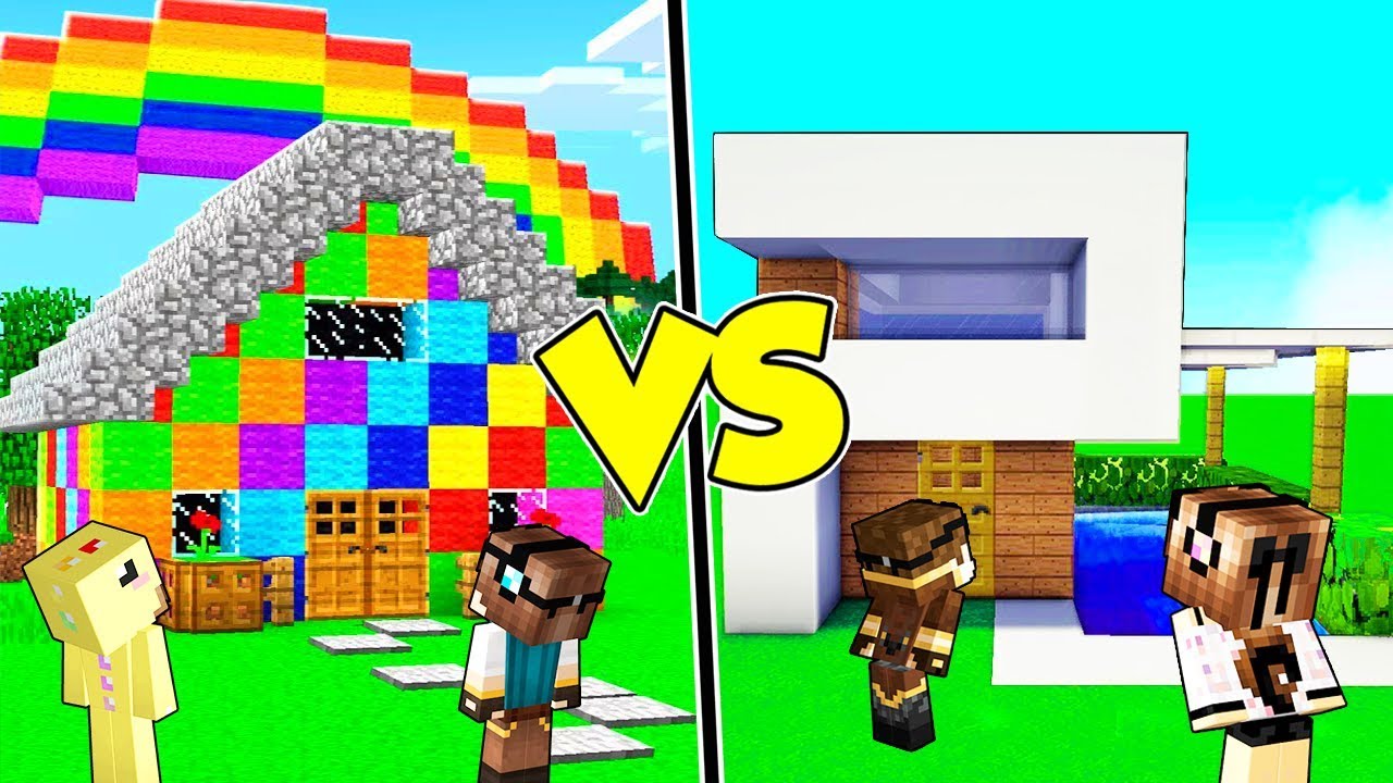 CASA GENITORI contro CASA FIGLI su MINECRAFT!