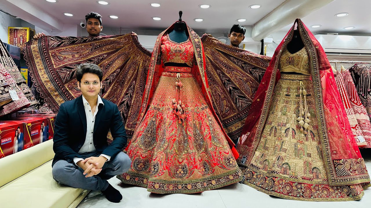 यही है मोका होलसेल में लहंगे ख़रीदने का 50%-70% तक बचाये। Lehenga in Wholesale Chandni Chowk