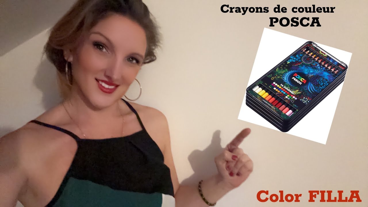 ✏️Posca pencil présentation et test + papier dessin italien