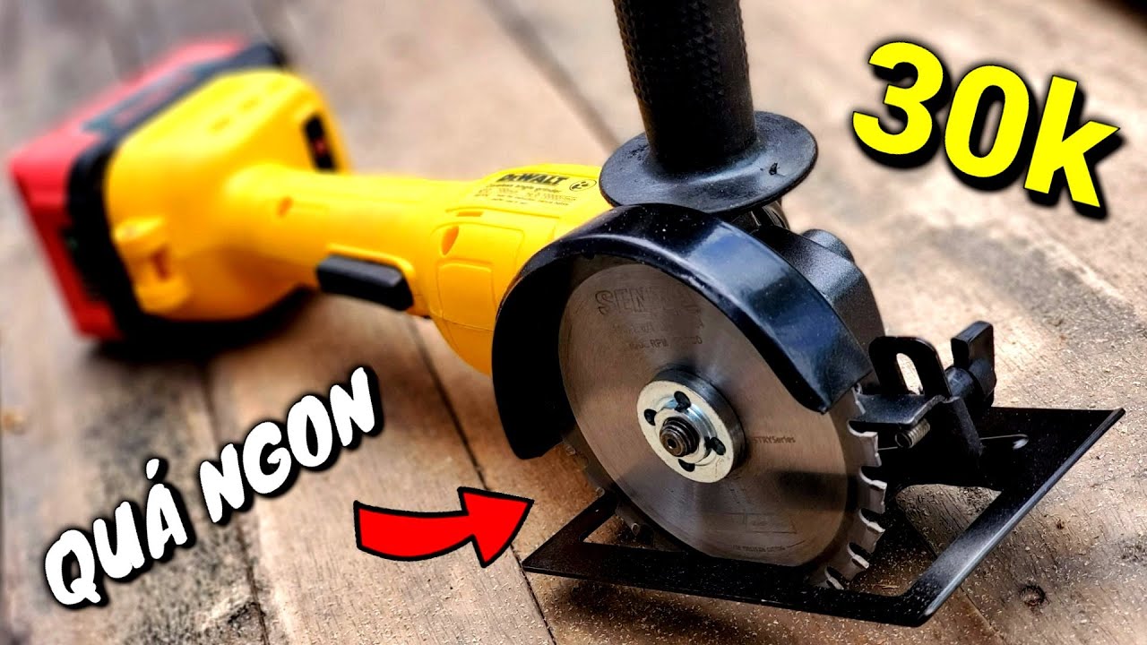 Đế Chuyển Máy Mài Thành Máy Cắt Gạch , Cắt Gỗ Tiện Dụng , An toàn