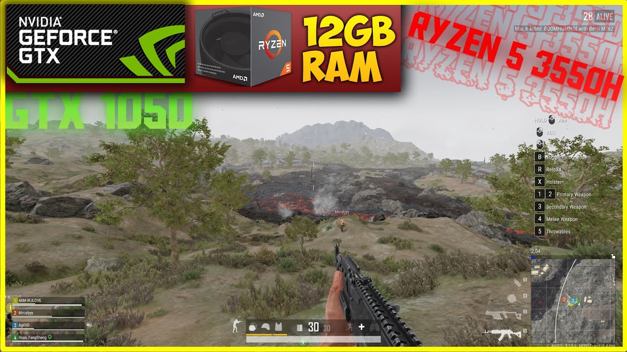 ASUS TUF FX505DD | PUBG : New Map PARAMO! | All Settings! | Ryzen 5 3550H & GTX 1050 3GB